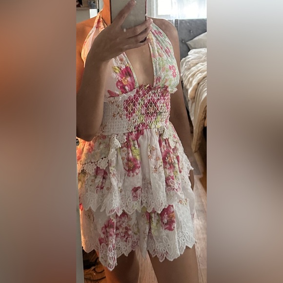 Love shack fancy Deanna halter dress - Picture 9 of 9